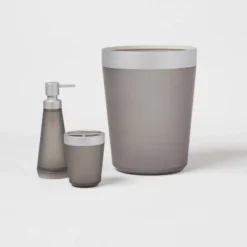 Wastebasket Gray - Room Essentials™ -Room Essentials GUEST 35a7f742 6a37 422d ba02 825580ab1723