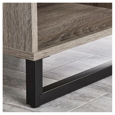 Mixed Material Nightstand - Room Essentials™ 6 Mixed Material Nightstand - Room Essentials™ - Image 4