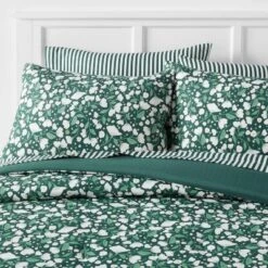 Floral Printed Microfiber Reversible Comforter & Sheets Set Dark Green - Room Essentials™ 15 Floral Printed Microfiber Reversible Comforter & Sheets Set Dark Green - Room Essentials™ -Room Essentials GUEST 3b9a5973 d4a1 463a af2e 3b4ff4b32e85