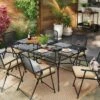 6 Person Metal Mesh Rectangle Patio Dining Table, Outdoor Furniture - Room Essentials™ -Room Essentials GUEST 500c8956 bc2d 4188 acfc 3396c81b7718
