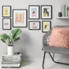 Set Of 7 Gallery Frame Set Black - Room Essentials™ -Room Essentials GUEST 646cbcdf ce4c 4626 a9f9 22c97657e864