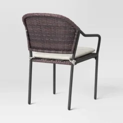 3pc Wicker Bistro Set With Cushions - Dark Brown - Room Essentials™ 13 3pc Wicker Bistro Set With Cushions - Dark Brown - Room Essentials™ -Room Essentials GUEST 6c91a52d 24e8 4e7b bca7 7f03e76fb207